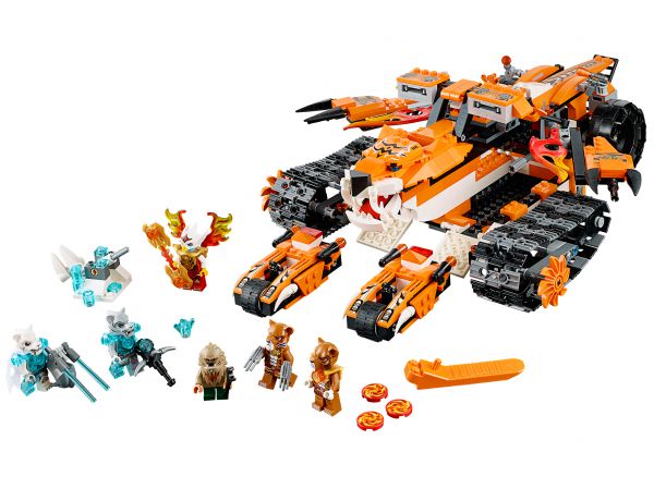 Lego 70224 Legends of Chima Передвижной командный пункт Тигров