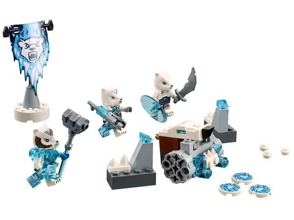 Lego 70230 Legends of Chima Лагерь ледяных Медведей