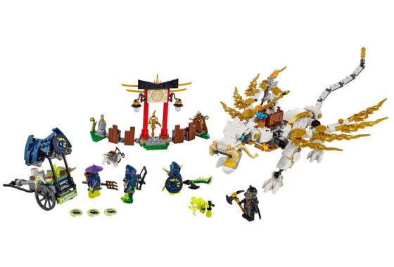 Lego 70734 NinjaGo Дракон Сэнсэя Ву