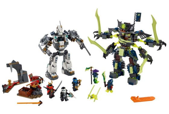 Lego 70737 NinjaGo Битва механических роботов