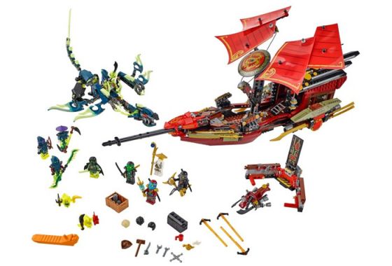 Lego 70738 NinjaGo Корабль Дар Судьбы - Решающая битва