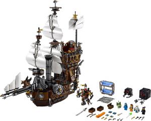 Lego 70810 Movie Корабль Железной Бороды METALBEARD'S SEA COW