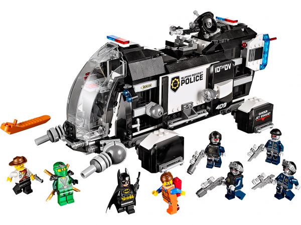 Lego 70815 Movie Сверхсекретный полицейский десантный корабль