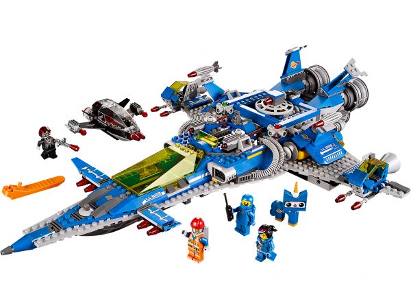Lego 70816 Movie Космический корабль Бенни Benny's Spaceship