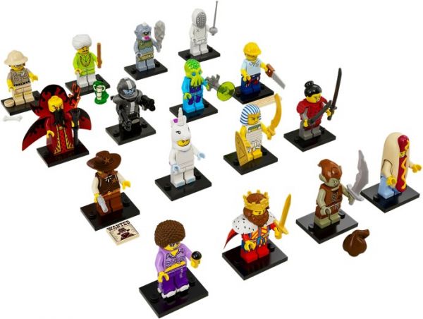 Lego 71008 Полная коллекция минифигурок 13-й выпуск