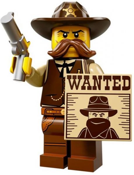 Lego 71008-2 Минифигурки, серия 13 Шериф