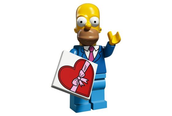 Lego 71009-1 Минифигурки, The Simpsons series 2 Гомер Симпсон