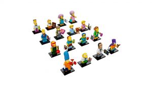 Lego 71009 Полная коллекция минифигурок The Simpsons series 2