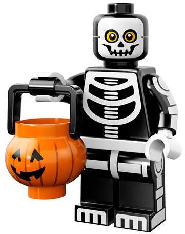 Lego 71010-11 Минифигурки, Monsters series 14 Скелет