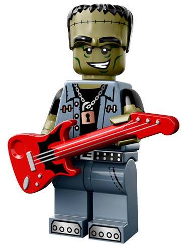 Lego 71010-12 Минифигурки, Monsters series 14 Монстр рокер