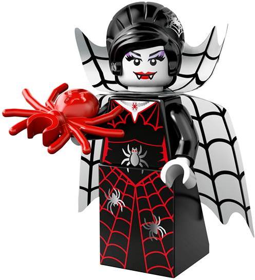 Lego 71010-16 Минифигурки, Monsters series 14 Леди-паук