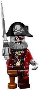 Lego 71010-2 Минифигурки, Monsters series 14 Зомби-пират