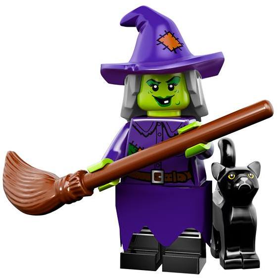 Lego 71010-4 Минифигурки, Monsters series 14 Ведьма