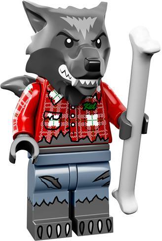 Lego 71010-1 Минифигурки, Monsters series 14 Оборотень 