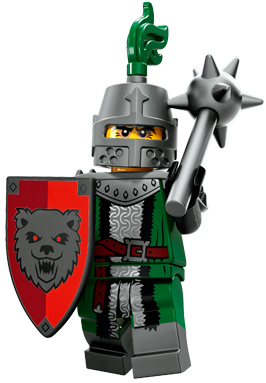 Lego 71011-3 Минифигурки, серия 15 Ужасный рыцарь