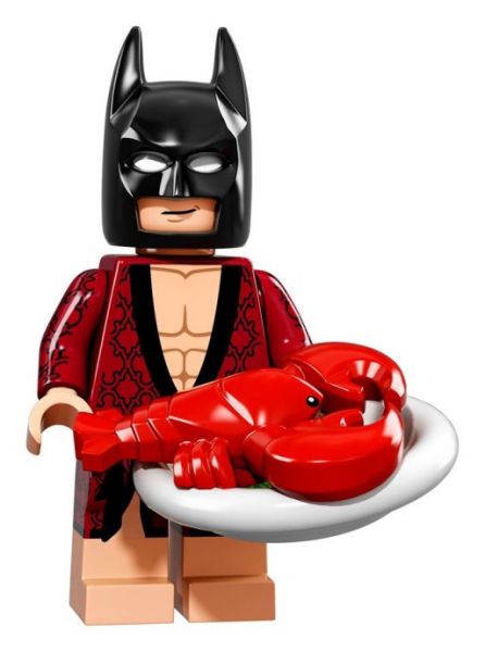 Lego 71017-1 Минифигурки, серия Batman Movie Бэтмен - любитель лобстеров