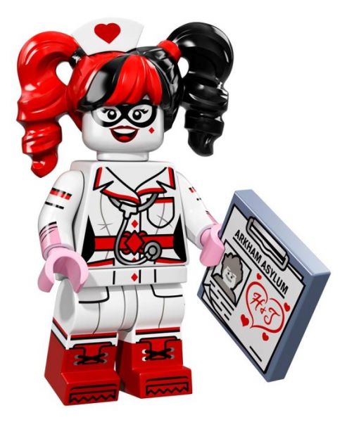 Lego 71017-13 Минифигурки, серия Batman Movie Медсестра Харли Квин