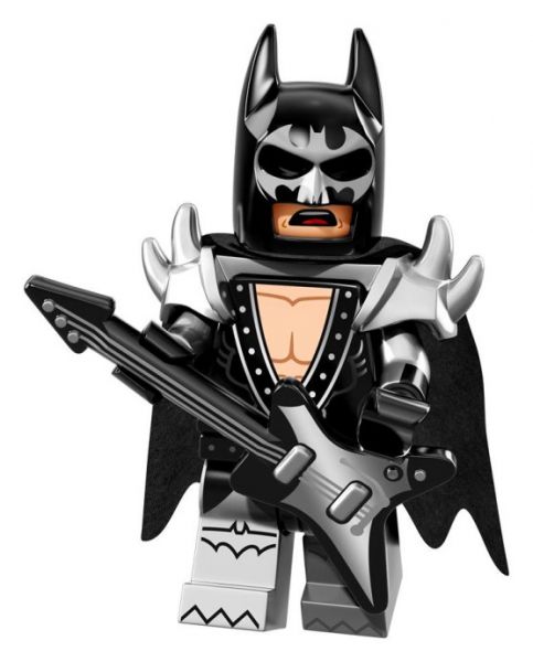 Lego 71017-2 Минифигурки, серия Batman Movie Бэтмен в блестящем металлическом костюме