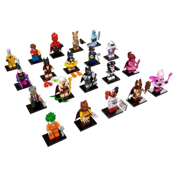 Lego 71017 Полная коллекция минифигурок The Lego Batman Movie 