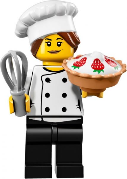 Lego 71018-3 Минифигурки, серия 17 Шеф-повар