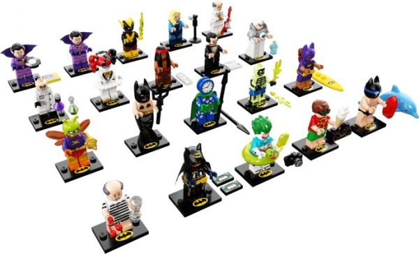 Lego 71020 Полная коллекция минифигурок Batman Movie series 2