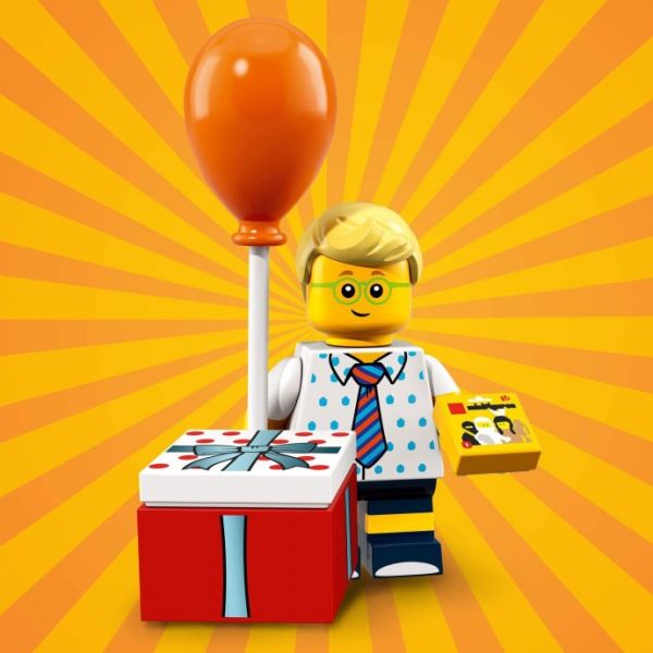 Lego 71021-16 Минифигурки, Юбилейная серия 18 Именинник