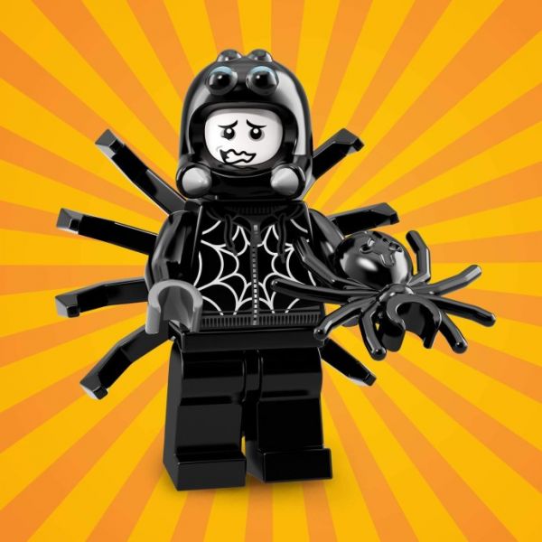 Lego 71021-9 Минифигурки, Юбилейная серия 18 Мальчик в костюме паука