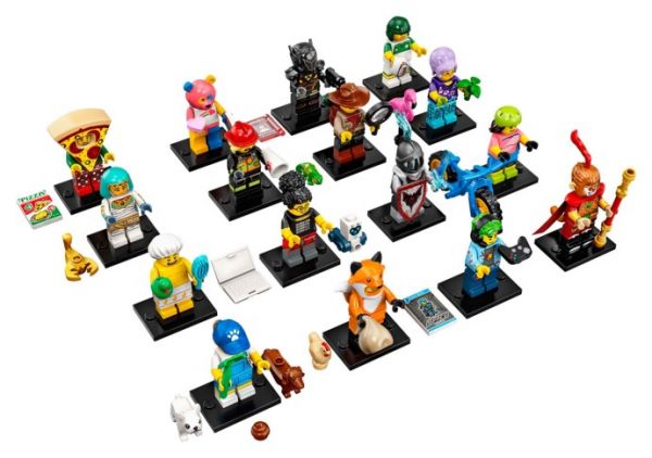 Lego 71025 Полная коллекция минифигурок 19-ая серия