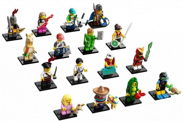 Lego 71027 Полная коллекция минифигурок 20-ая серия