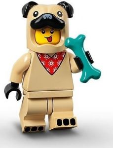 Lego 71029-5 Минифигурки, серия 21 Мальчик в костюме мопса