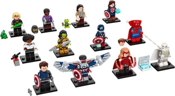 Lego 71031 Полная коллекция минифигурок Marvel Studios 
