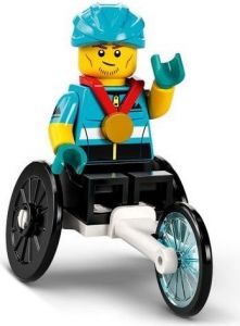 Lego 71032-12 Минифигурки, серия 22 Гонщик на коляске