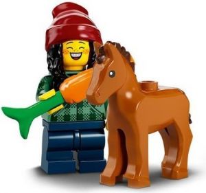 Lego 71032-5 Минифигурки, серия 22 Девушка с жеребёнком 