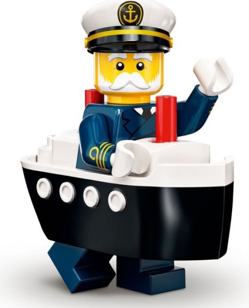 Lego 71034-10 Минифигурки, серия 23 Капитан парома