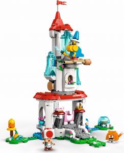 Lego 71407 Super Mario Костюм принцесса Пич-кошка и ледяная башня