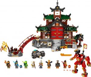Lego 71767 NinjaGo Храм-додзё ниндзя поврежденная коробка