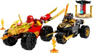 Lego 71789 NinjaGo Битва Кая и Раса на машине и мотоцикле