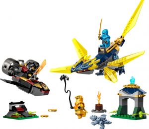 Lego 71798 NinjaGo Битва дракончика Нии и Арина