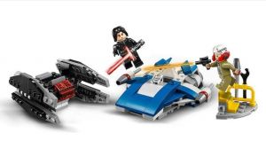 Lego 75196 Star Wars Истребитель типа A против бесшумного истребителя СИД