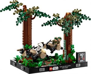 Lego 75353 Star Wars Диорама Погоня спидеров на Эндоре
