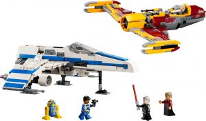 Lego 75364 Star Wars E-wing Новой Республики против звёздного истребителя Шин Хати