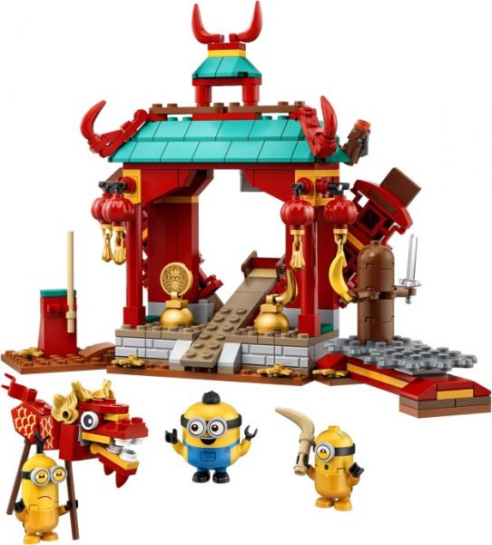 Lego 75550 Minions Миньоны: бойцы кунг-фу