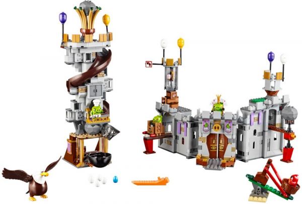 Lego 75826 Angry Birds Замок короля Свинок