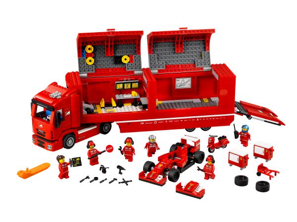 Lego 75913 Speed Champions Феррари F14 и грузовик Skuderia