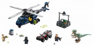 Lego 75928 Jurassic World: Fallen Kingdom Погоня за Блю на вертолёте