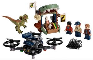 Lego 75934 Jurassic World Побег дилофозавра