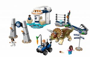 Lego 75937 Jurassic World Нападение трицератопса