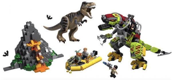 Lego 75938 Jurassic World Бой тираннозавра и робота-динозавра