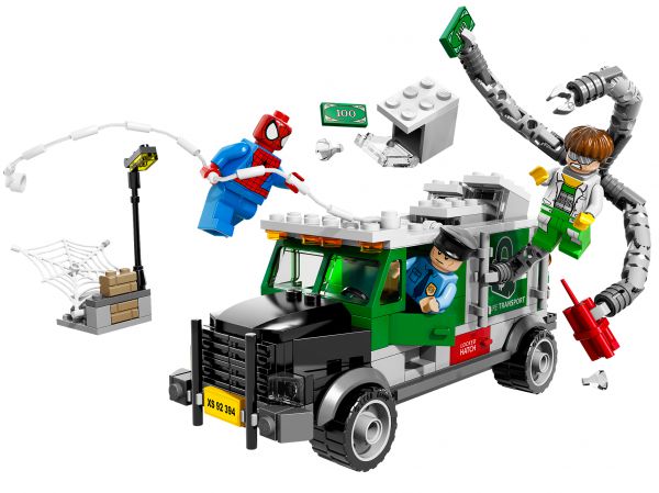 Lego 76015 Super Heroes Ограбление броневика Доктором Осьминогом