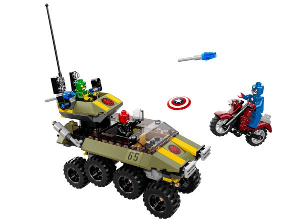 Lego 76017 Super Heroes Капитан Америка против Гидры